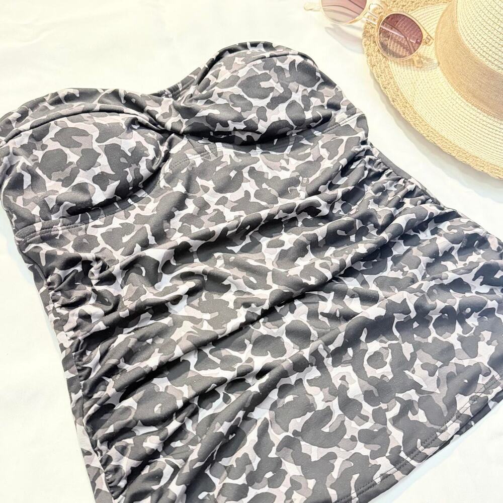 Merona gray white camouflage